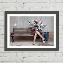 Load image into Gallery viewer, Banksy Seagull Attack
