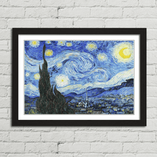 Load image into Gallery viewer, Van Gogh Starry Night Painting
