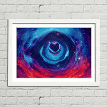 Load image into Gallery viewer, Wormhole and Nebulae in Space
