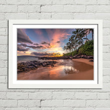 Load image into Gallery viewer, Colourful Beach Sunset Secret Cove Maui
