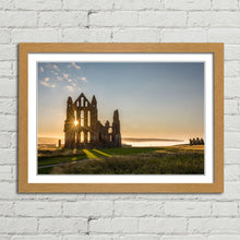 Load image into Gallery viewer, Sun Ray on Whitby Abbey
