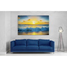 Load image into Gallery viewer, Beach Sunset &amp; Crashing Wave
