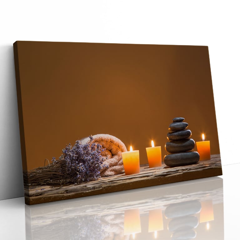 Aromatherapy Candles Zen Stones Spa