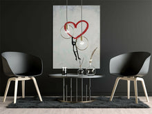 Load image into Gallery viewer, Hold on to Heart Love street art Luxury Canvas Wall Art Picture Print
