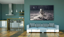 Load image into Gallery viewer, Astronaut Spaceman on Surface Space Landing Large Canvas Wall Art Picture Print
