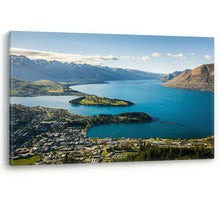 Load image into Gallery viewer, Queenstown Lake Wakatipu New Zealand Luxury Canvas Wall Art Picture Print
