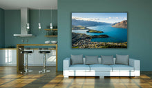 Load image into Gallery viewer, Queenstown Lake Wakatipu New Zealand Luxury Canvas Wall Art Picture Print
