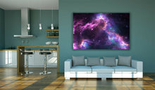 Load image into Gallery viewer, Nebula in Space Cosmic Luxury Canvas Wall Art Picture Print Large Sizes
