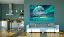 Load image into Gallery viewer, Northern Lights Aurora Borealis Tromso Norway NASA Canvas Wall Art Picture Print
