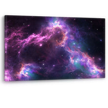 Load image into Gallery viewer, Nebula in Space Cosmic Luxury Canvas Wall Art Picture Print Large Sizes
