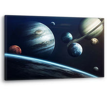 Load image into Gallery viewer, Planets of the Solar System NASA Canvas Wall Art Picture Print Large Sizes
