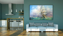 Load image into Gallery viewer, Sailing Ship Galleon Sloop Ocean Oil Painting Canvas Wall Art Picture Print
