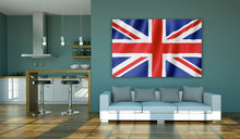 Load image into Gallery viewer, United Kingdom Union Flag British Wind Framed Canvas Wall Art Picture Print Jack
